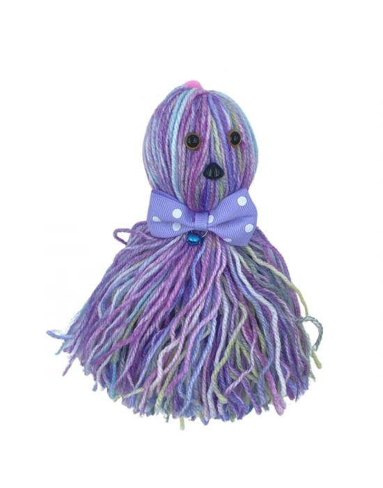 ®  Ahtapot Şekilli Zilli Ve İpli Rengarenk Püsküllü Sevimli KediOyuncağı