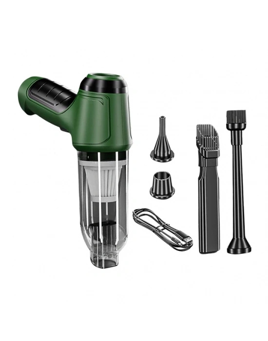 Air Blower Araba Süpürgesi Yeşil