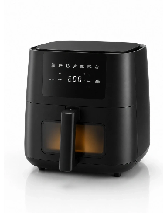 Air Fryer Mutfak Pişirme Cihazı Çok Programlı Dokunmatik