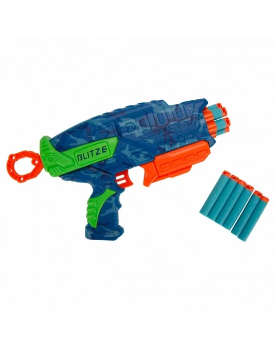 Air Warriors Blitz-6 12 li Sünger Dart Atan Silah 28 cm