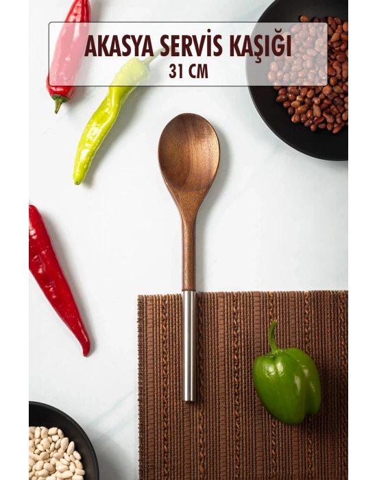 Akasya Servis Kaşığı & Sunum Kaşığı