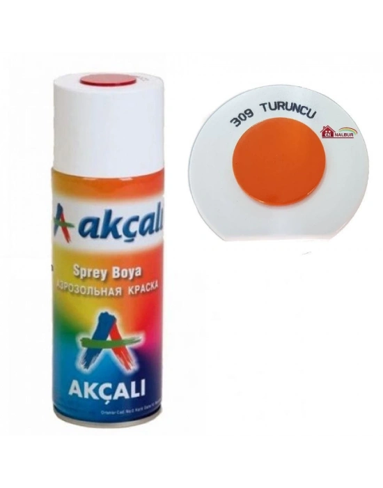 ® Akçalı Sprey Boya 400 ml 309 Turuncu