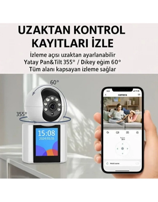 Akıllı Ev Kamerası 2.4 GHz