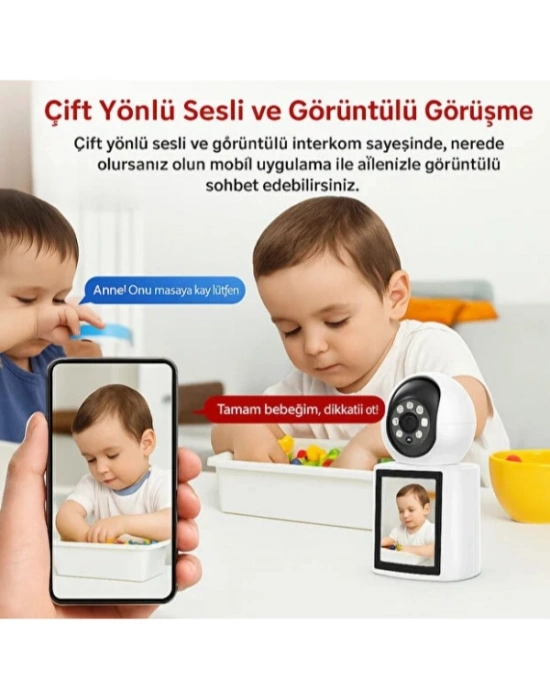 Akıllı Ev Kamerası 2.4 GHz