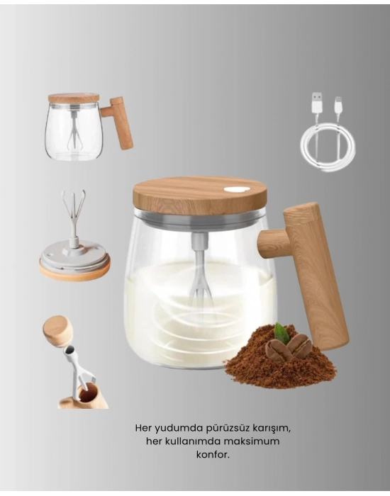 Akıllı Isıtmalı Karıştırıcı Kupa