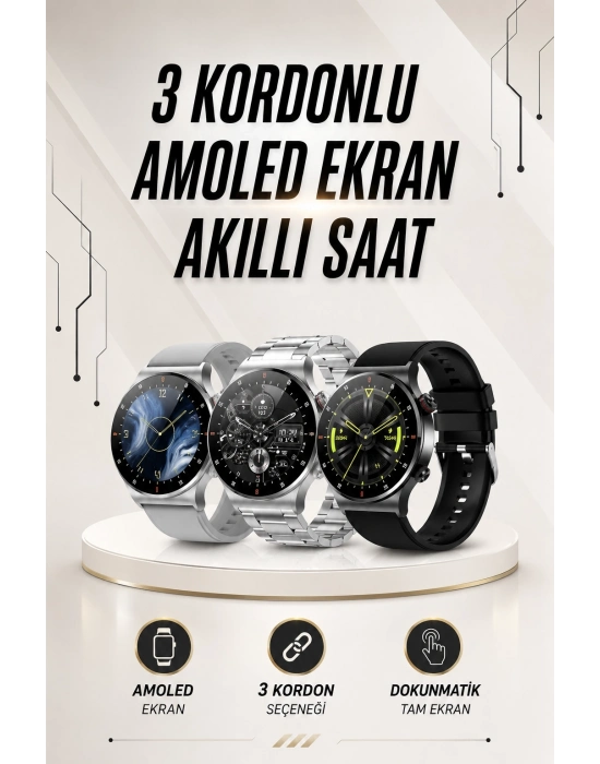 Akıllı Saat Arama Cevaplama Müzik Dinleme GPS Takibi