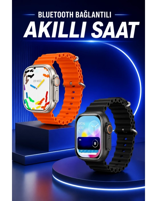 Akıllı Saat Arama Cevaplayan Bildirim Görme Yeni Nesil Bluetooth Bağlantılı