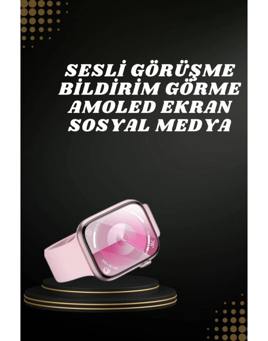 Akıllı Saat İos Andorid Destekli Titreşimli GPS Özelliği Bildirim Özelliği