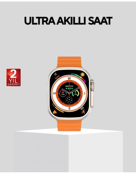 ® Akıllı Saat – Nabız Ölçer, Uyku Takibi, GPS, Suya Dayanıklı Tasarım