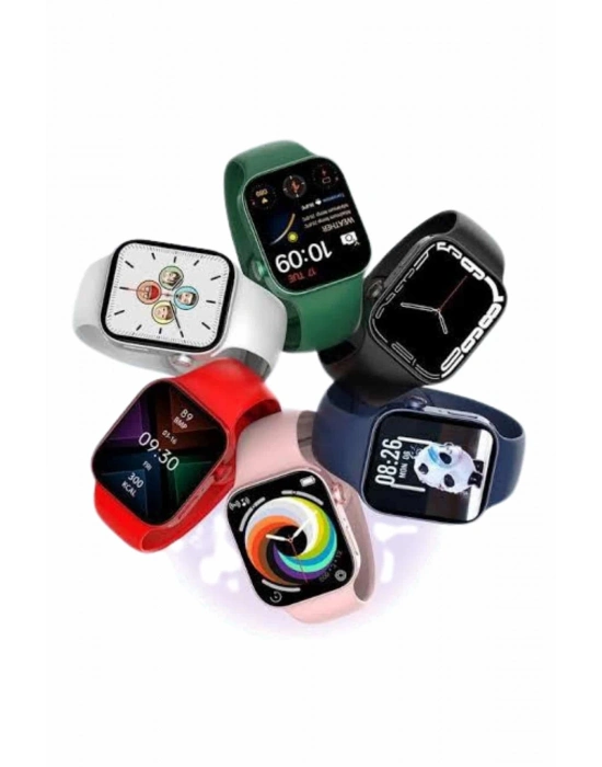 ® Akıllı Saat Yeni Nesil Android ve İOS Uyumlu Titreşim Modlu Alarm Kronometre