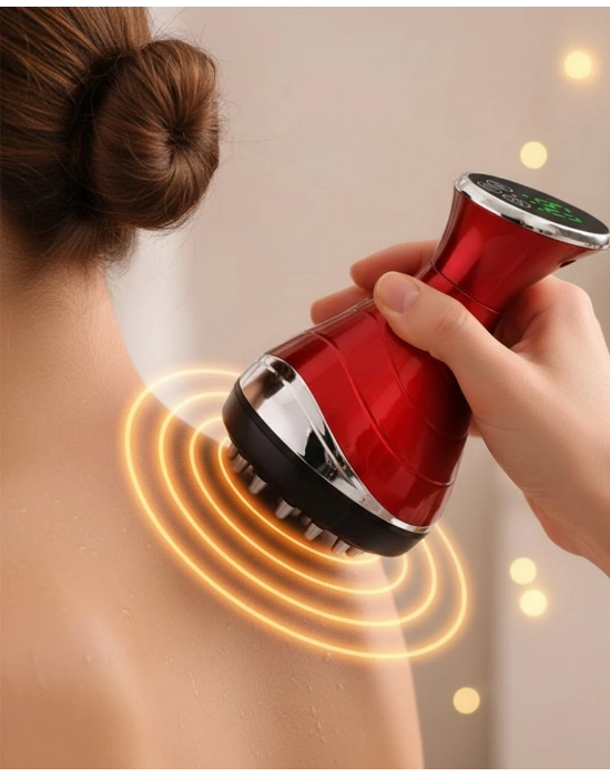 ® Akıllı Vakumlu Masaj Aleti Isı ve Titreşim Destekli Kupa Terapi Cihazı