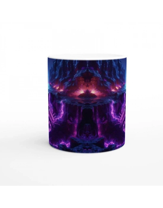 Akrep Burcu Baskılı Kahve Kupası - Astral Denizaltı Dünyası Vs2