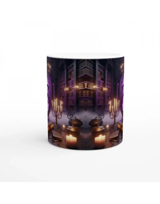 Akrep Burcu Baskılı Kahve Kupası - Zodyak Kütüpanesi Vs1