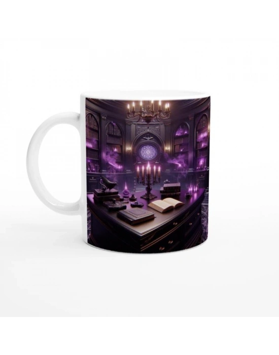 Akrep Burcu Baskılı Kahve Kupası - Zodyak Kütüpanesi Vs4