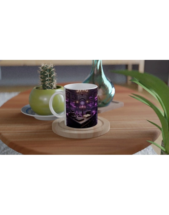 Akrep Burcu Baskılı Kahve Kupası - Zodyak Kütüpanesi Vs4