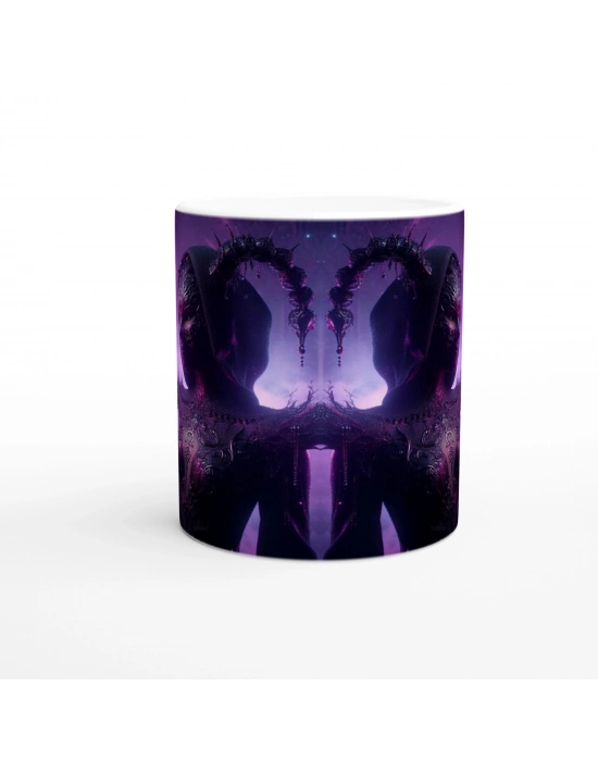 Akrep Burcu Baskılı Kahve Kupası - Zodyak Maskeli Balo Vs4