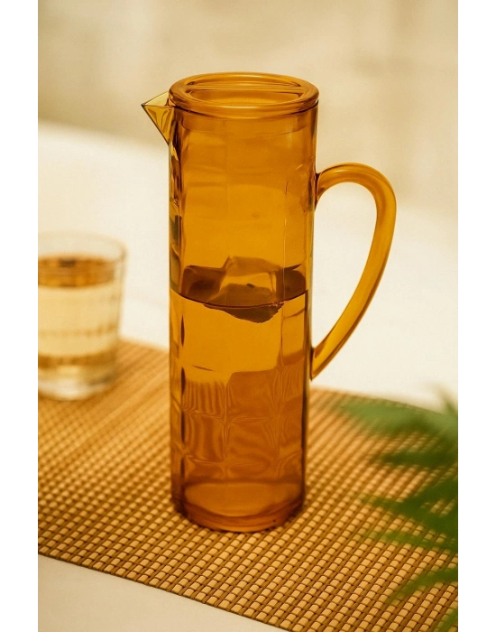 Akrilik Allegra 1,5 Lt Bal Sürahi (Buzdolabı Kapak Rafına Sığar)