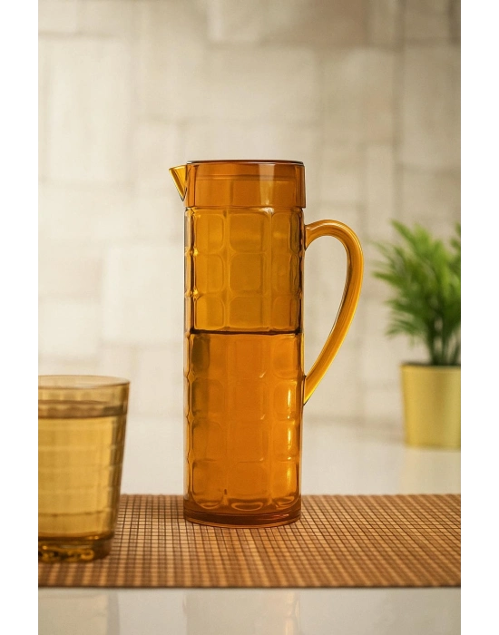 Akrilik Allegra 1,5 Lt Bal Sürahi (Buzdolabı Kapak Rafına Sığar)