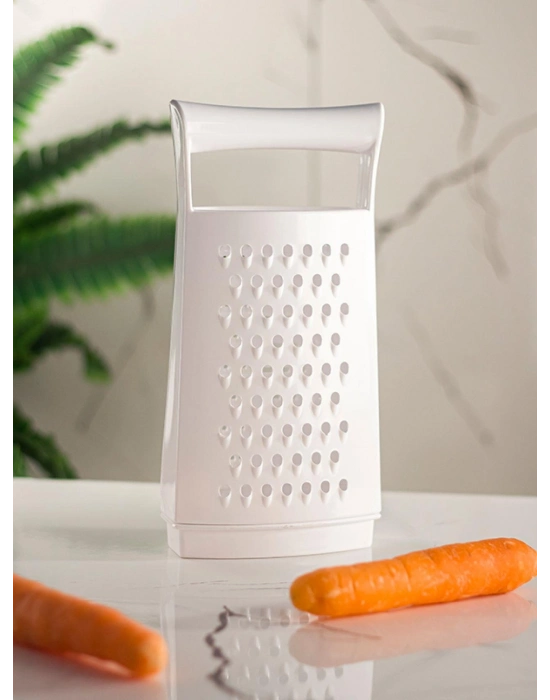 Akrilik Beyaz El Kesmeyen Hazneli Rende