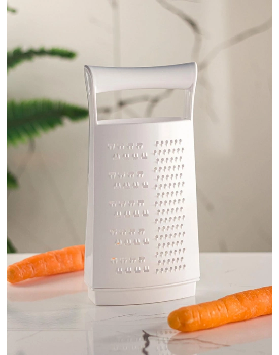 Akrilik Beyaz El Kesmeyen Hazneli Rende