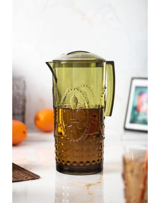 Akrilik Magic 2,3 Lt Koyu Yeşil Sürahi ( Cam Değildir !!! )