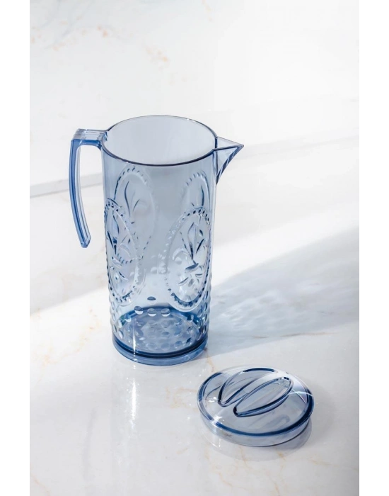 Akrilik Magic 2,3 Lt Lacivert Sürahi ( Cam Değildir !!! )