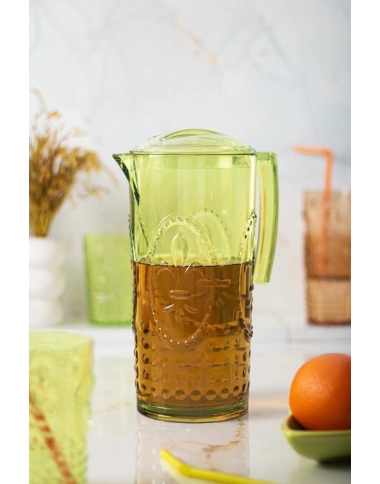 Akrilik Magic 2,3 Lt Yeşil Sürahi ( Cam Değildir !!! )