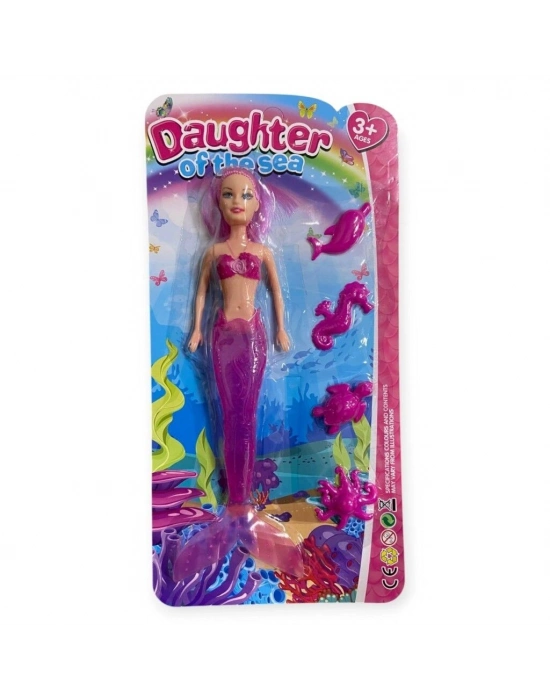 Aksesuarlı Deniz Kızı - 189-6 - Mor