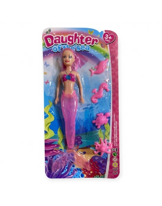 Aksesuarlı Deniz Kızı - 189-6 - Pembe