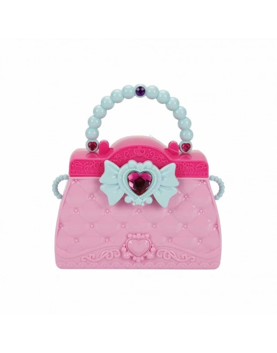 Aksesuarlı Makyaj Çantası  - BJ1350 - Pembe