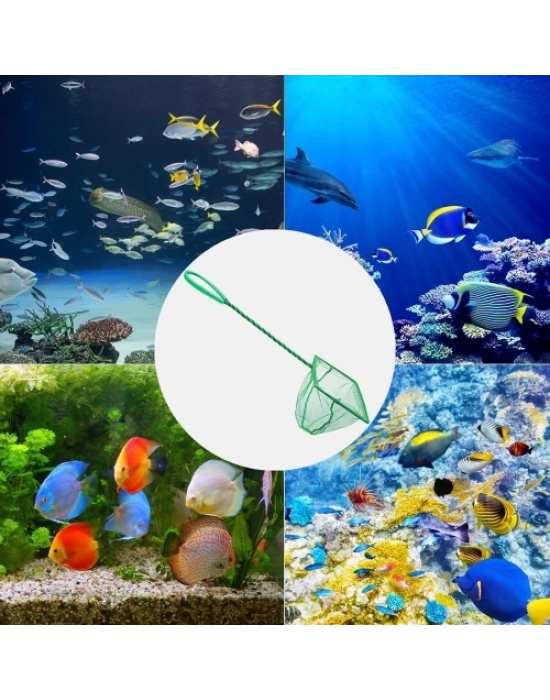 Akvaryum Balık Kepçesi 10 cm.