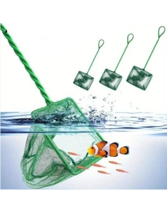 Akvaryum Balık Yakalama Kepçesi 3 inç 7 cm