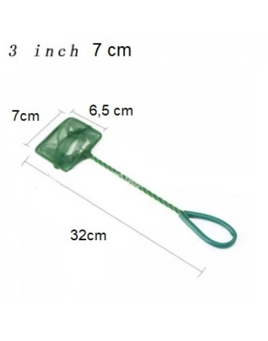 Akvaryum Balık Yakalama Kepçesi 3 inç 7 cm