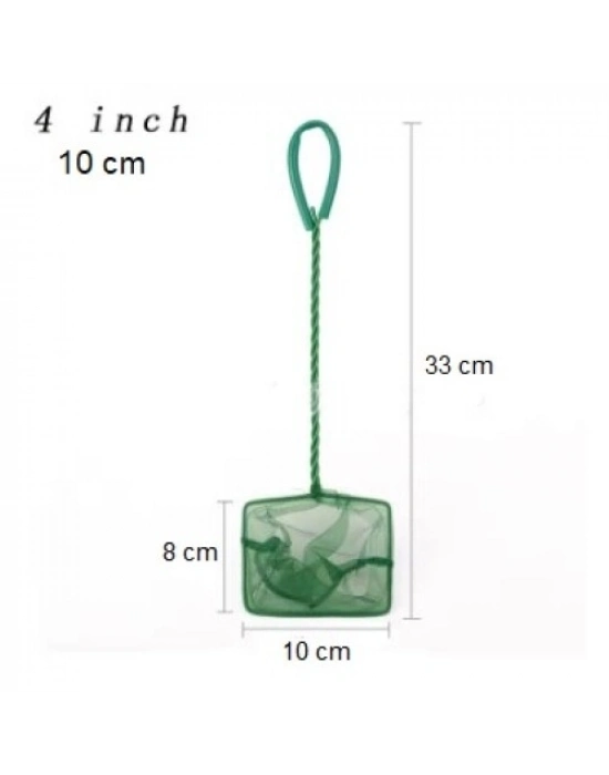 Akvaryum Balık Yakalama Kepçesi 4 inç 10 cm