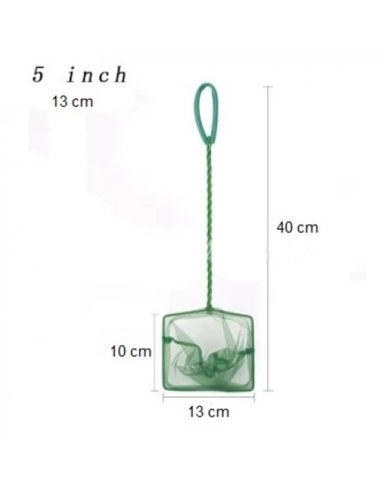 Akvaryum Balık Yakalama Kepçesi 5 inç 13 cm