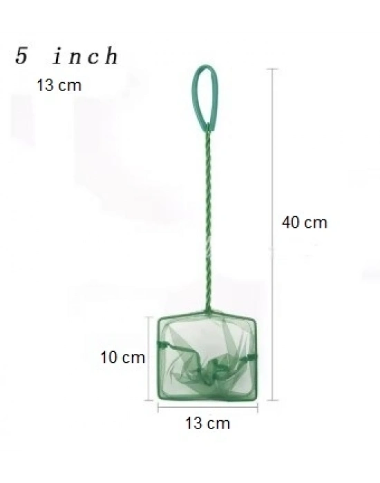Akvaryum Balık Yakalama Kepçesi 5 inç 13 cm