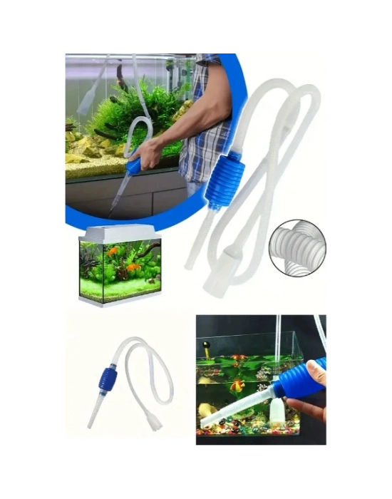 Akvaryum Dip Çekme Sifonu