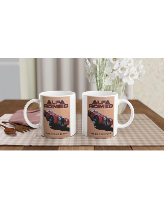 Alfa Romeo 1938 Tipo Klasik Yarış Arabası Kupa