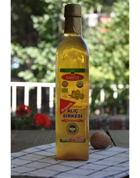 Alıç Sirkesi % 100 doğal Organik Katkısız 500 ml