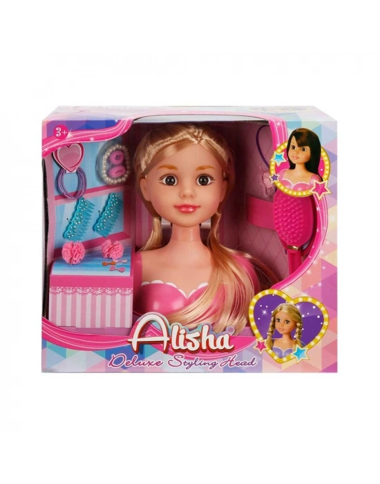 ® Alisha Delüks Büst Saç Tasarım Seti