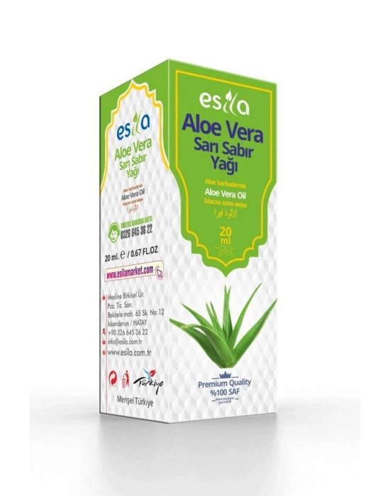 Aloe Vera - Sarı Sabır Yağı 20 Ml.
