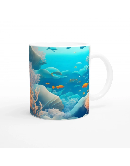 Altın Balıkların Dansı Kupa Bardak