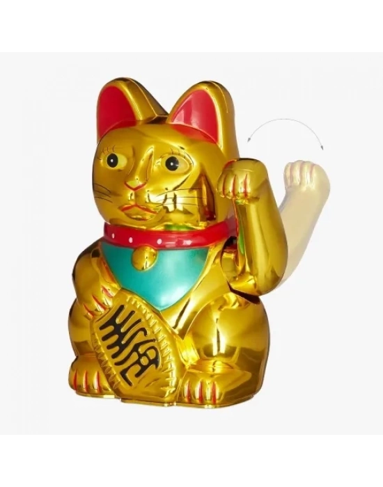 Altın Rengi Şanslı Kedi