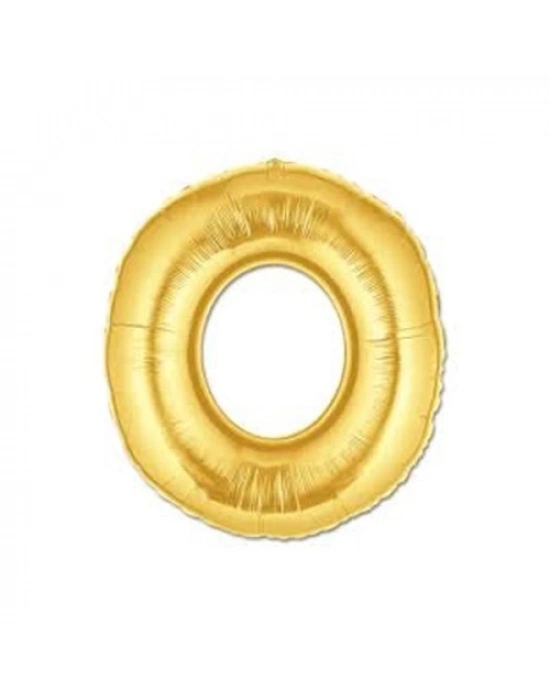 Altın Sarısı Folyo Harf Balon 1 Metre