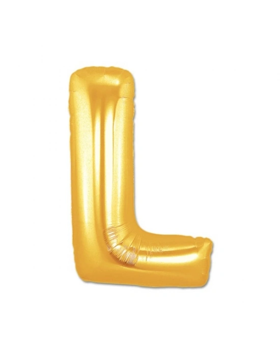 Altın Sarısı Folyo Harf Balon 1 Metre