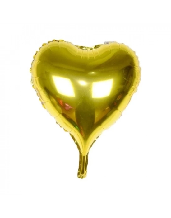 Altın Sarısı Uçan Folyo Balon 80 Cm.