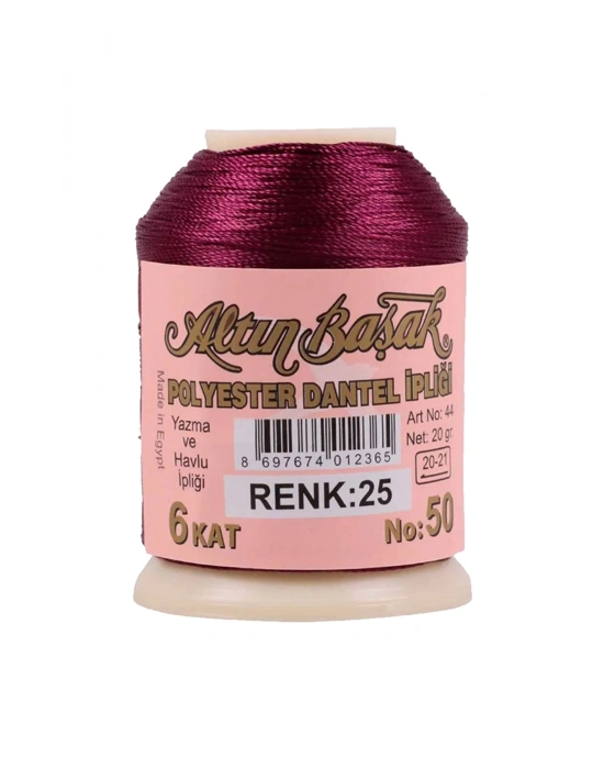 Altınbaşak Oya ve Dantel İpi 20 gr - Royaleks - No: 025