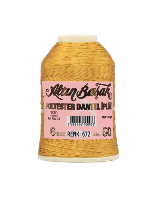 Altınbaşak Oya ve Dantel İpi 20 gr - Royaleks - No: 672