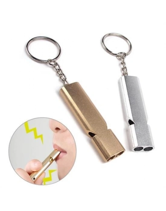 Alüminyum SOS Düdük Anahtarlık