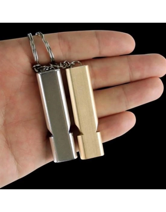 Alüminyum SOS Düdük Anahtarlık